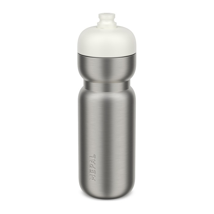 MEPAL Trinkflasche Pull Sport ceramic white 800,0 ml, 1 St.