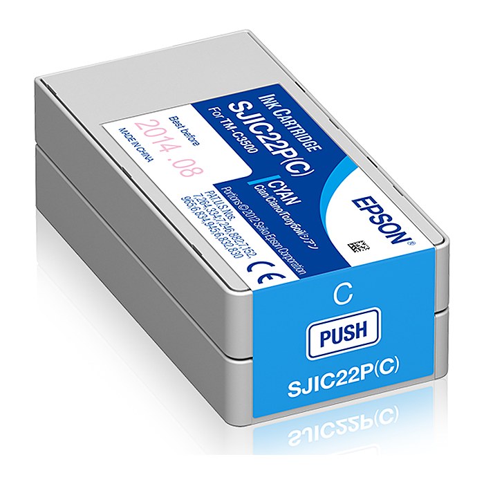 EPSON S020602 / SJIC22P(C) cyan Druckerpatrone