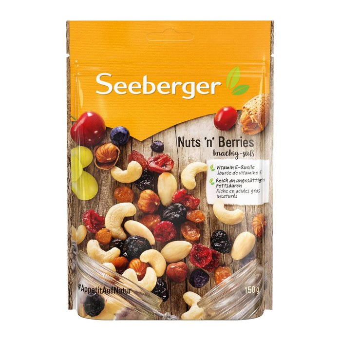 SEEBERGER Nuts 'n Berries  150,0 g, 1 St.