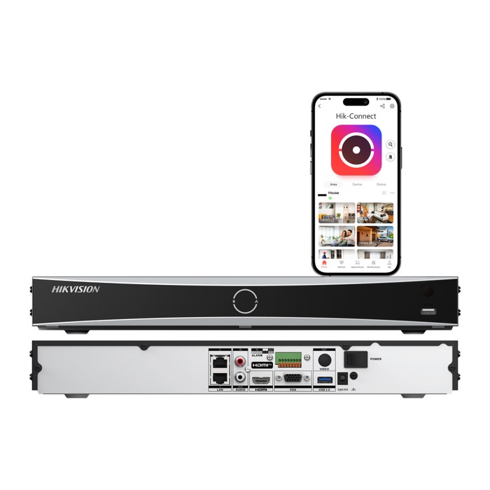 Hikvision Netzwerk-Recorder 8 Ch. DS-7608NXI-I2/VPro mit KI