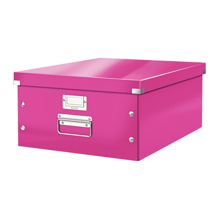 LEITZ Click & Store Aufbewahrungsbox 36,0 l pink 36,9 x 48,2 x 20,0 cm, 1 St.