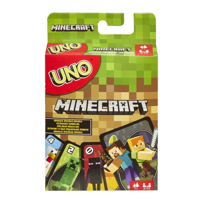 Mattel GAMES UNO Minecraft Kartenspiel, 1 St.