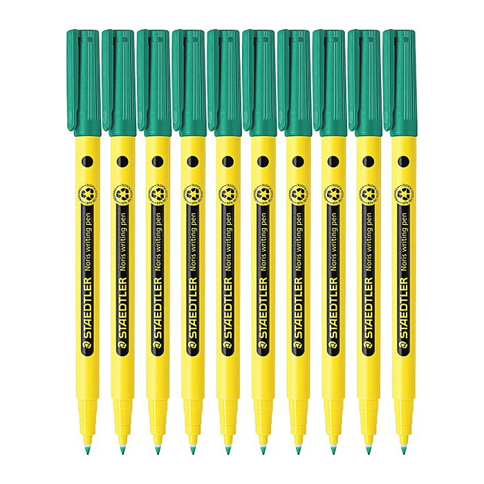 STAEDTLER Noris writing pen Fineliner grün 0,6 mm, 1 St.