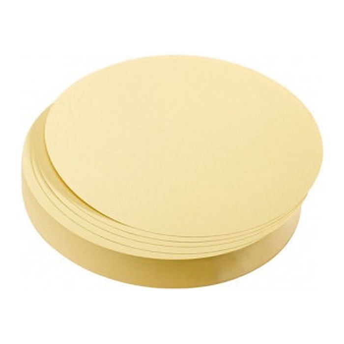 FRANKEN Moderationskarten gelb Ø 14,0 cm, 500 Blatt