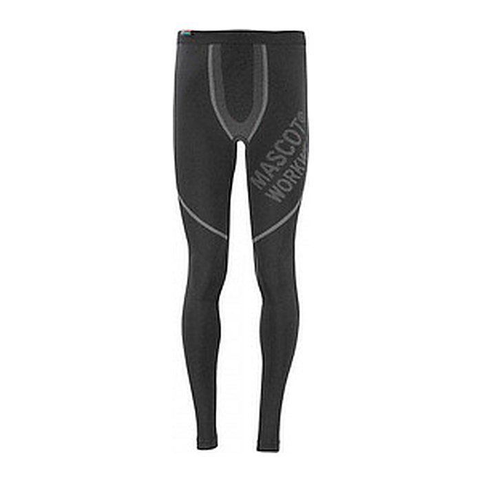 MASCOT® Herren Funktionsunterwäsche Hose "MOSS" Crossover schwarz Größe 2XL