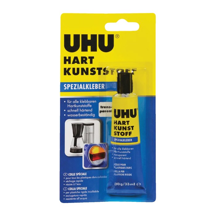 UHU Hart Kunststoff Spezialkleber 30,0 g, 1 St.