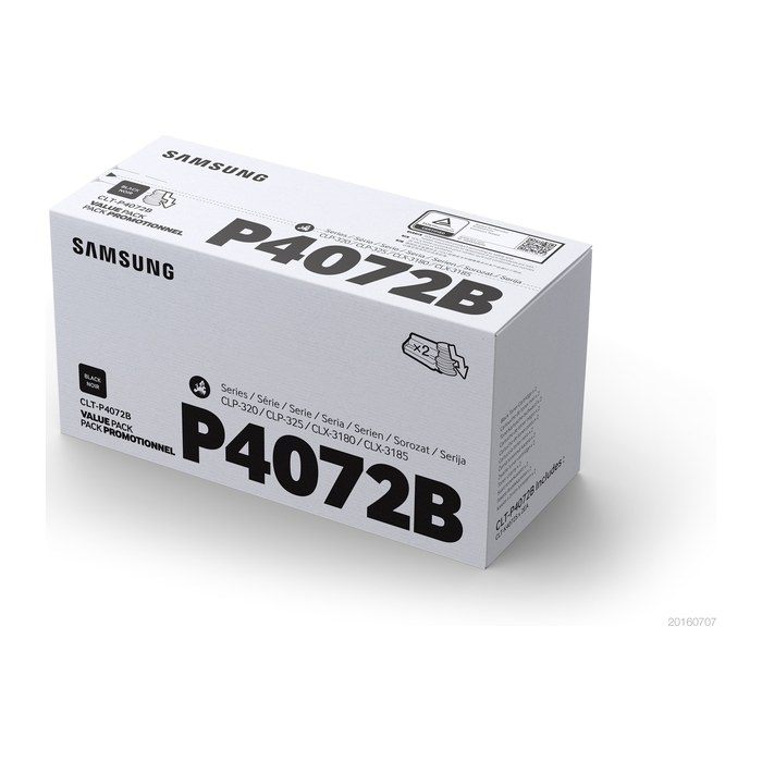 HP ersetzt Samsung CLT P4072B 2er Pack Schwarz Tonerpatrone