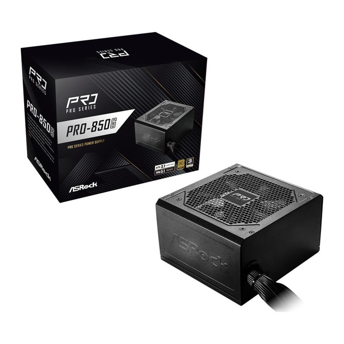 ASRock Pro Series PRO-850G 850W ATX 80+ Gold black