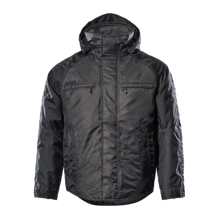 MASCOT® unisex Pilotenjacke Frankfurt dunkelanthrazit, schwarz Größe XS