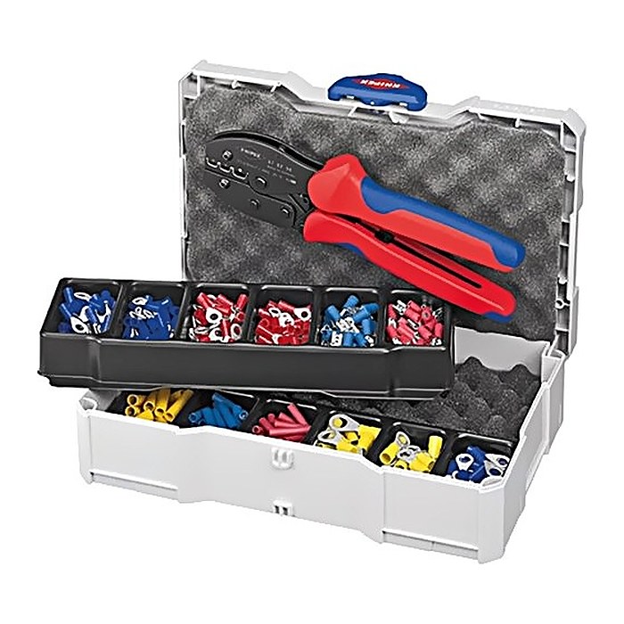 KNIPEX Aderhülsen-Sortiment isoliert PreciForce 97 90 21 286-teilig
