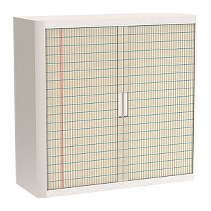 PAPERFLOW easyOffice Contents Rollladenschrank 61978 2 Fachböden 110,0 x 41,5 x 104,0 cm