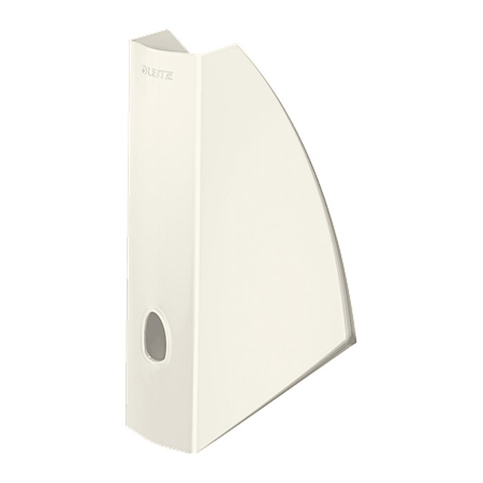 LEITZ Stehsammler WOW 52771001 perlweiss Kunststoff, DIN A4, 1 St.