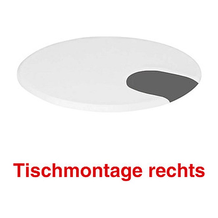 Kerkmann Move Kabeldurchführung 6,0 cm weiß