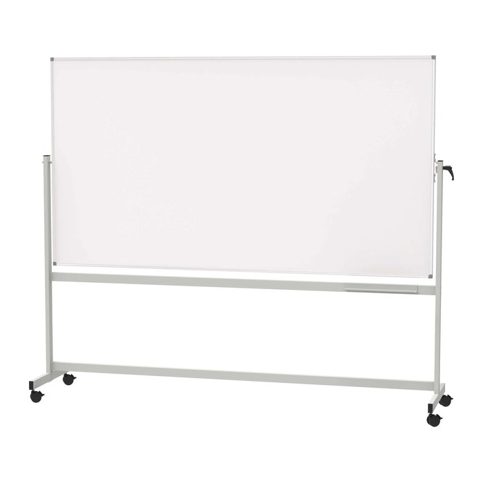 MAUL Mobiles Whiteboard MAULstandard 220,0 x 120,0 cm weiß emaillierter Stahl