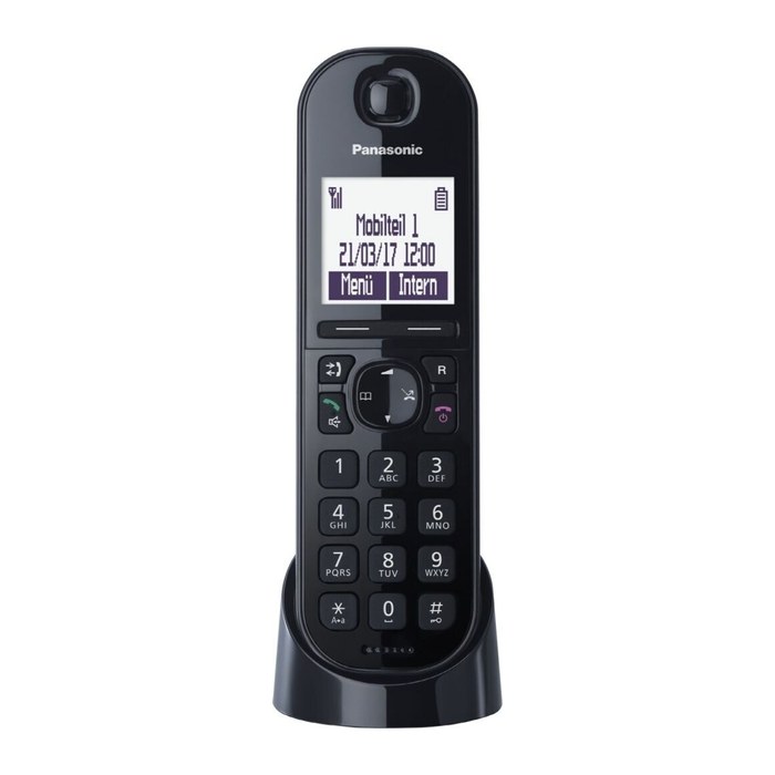 Panasonic KX-TGQ200 Zusatz-Mobilteil schwarz, 1 St.