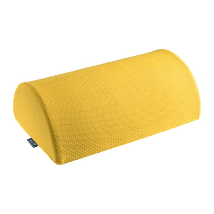 LEITZ Fußstütze Ergo Cosy gelb Stoff