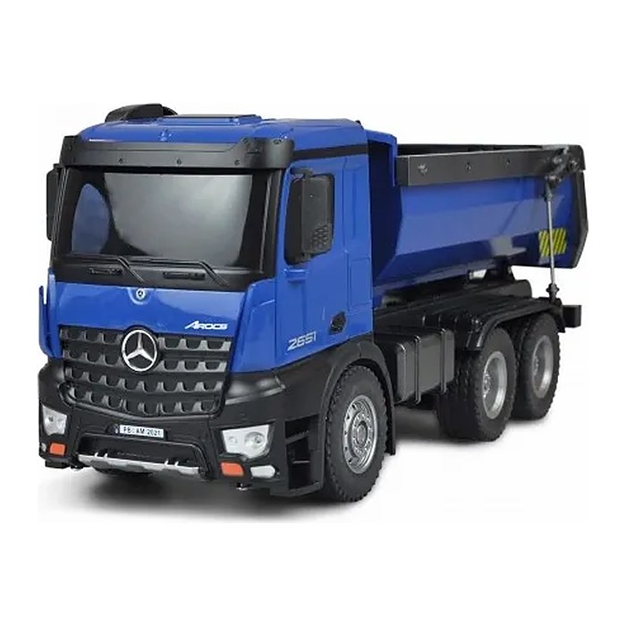 Amewi RC Baustelle LKW Arocs Kipper blau NiMH Akku 400mAh/8+