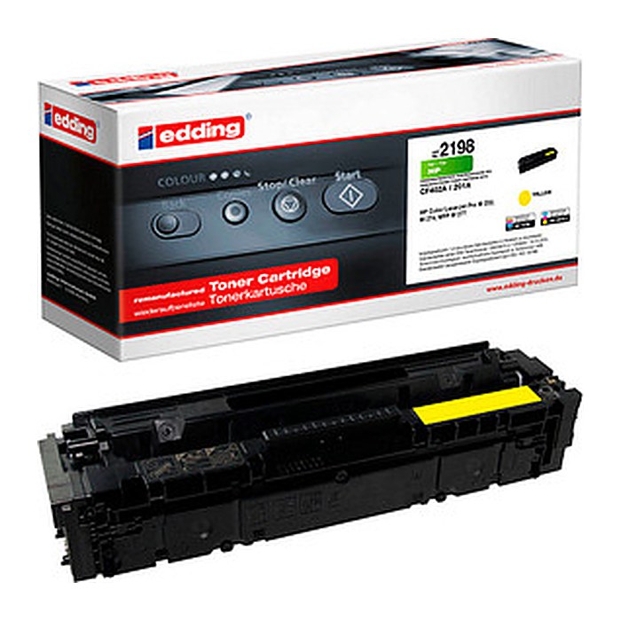 edding EDD-2198  gelb Toner kompatibel zu HP 201A (CF402A)