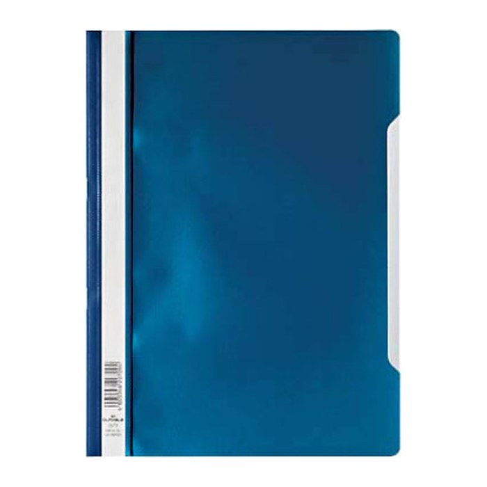 DURABLE Schnellhefter 2573 Kunststoff dunkelblau DIN A4, 10 St.