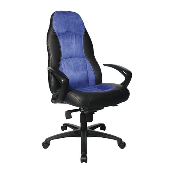 Topstar Chefsessel Speed Chair, SC20FTC6 Kunstleder blau, Gestell schwarz