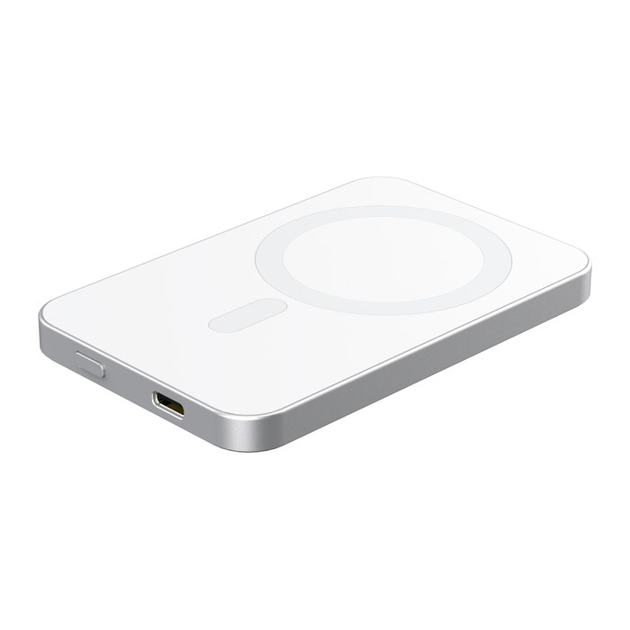 RealPower Powerbank PB-5000 MAG silber 5.000mAh