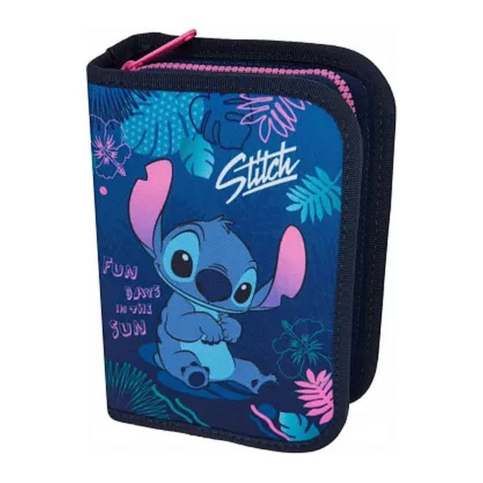 CoolPack Federmäppchen Stitch blau, rosa, 14,0 x 20,0 cm