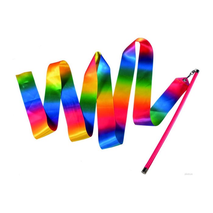 Kuenen® Regenbogen Gymnastikband mehrfarbig