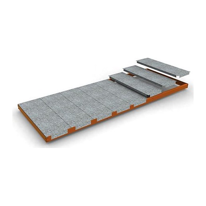 Simonrack Stahlfachboden SIMONFORTE EA 1806 orange 240,0 x 60,0 cm, 1 St.