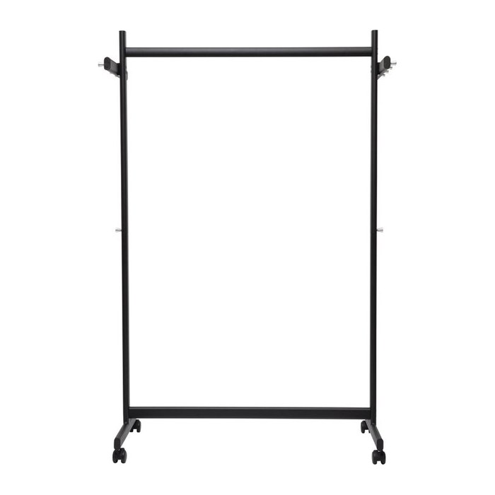 MAUL Rollgarderobe Samba 9424190 schwarz Metall 10 Haken 115,5 x 172,0 cm, 1 St.