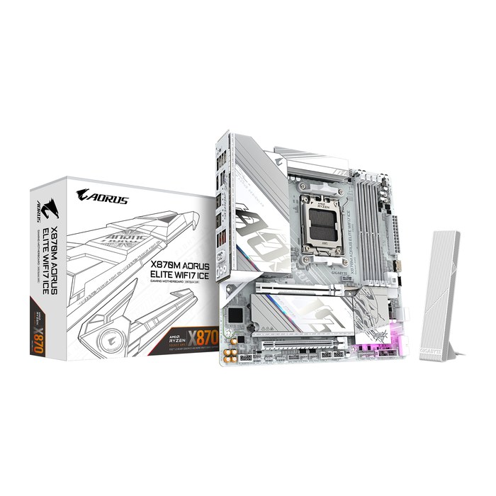 Gigabyte X870M AORUS ELITE WIFI7 ICE (X870,AM5,ATX,DD