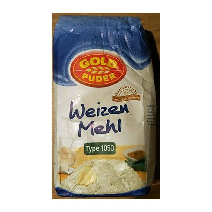 GOLDPUDER Weizenmehl Type 1050 1,0 kg, 1 St.