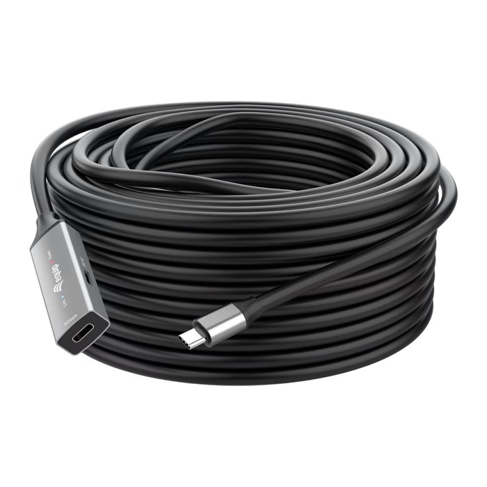 Equip Kabel USB-C3.2->C Gen1 Akt.Erweit.St/Bu 5.00m schwarz