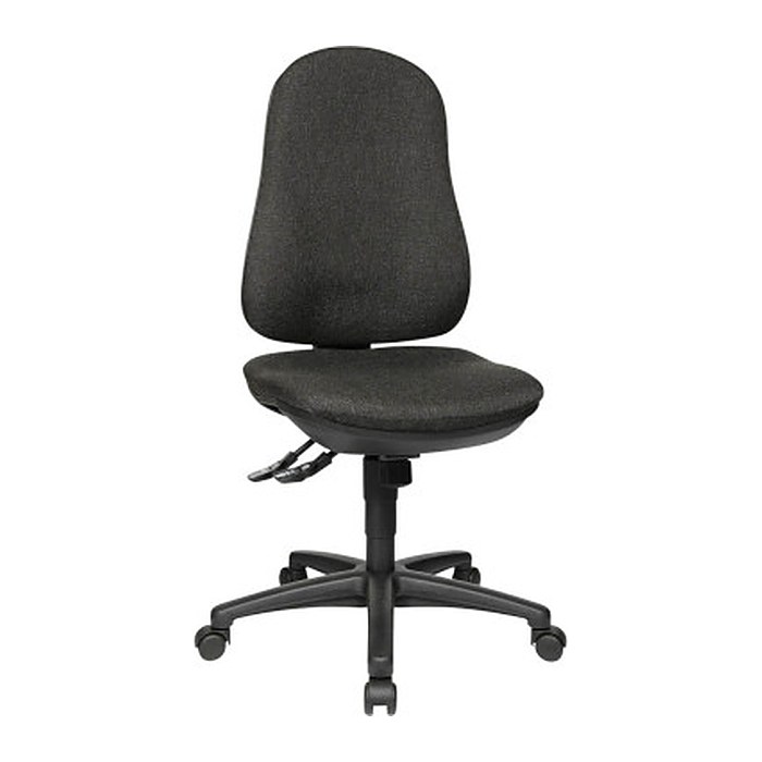 Topstar Bürostuhl Support SY, 8550 G22 Stoff anthrazit, Gestell schwarz