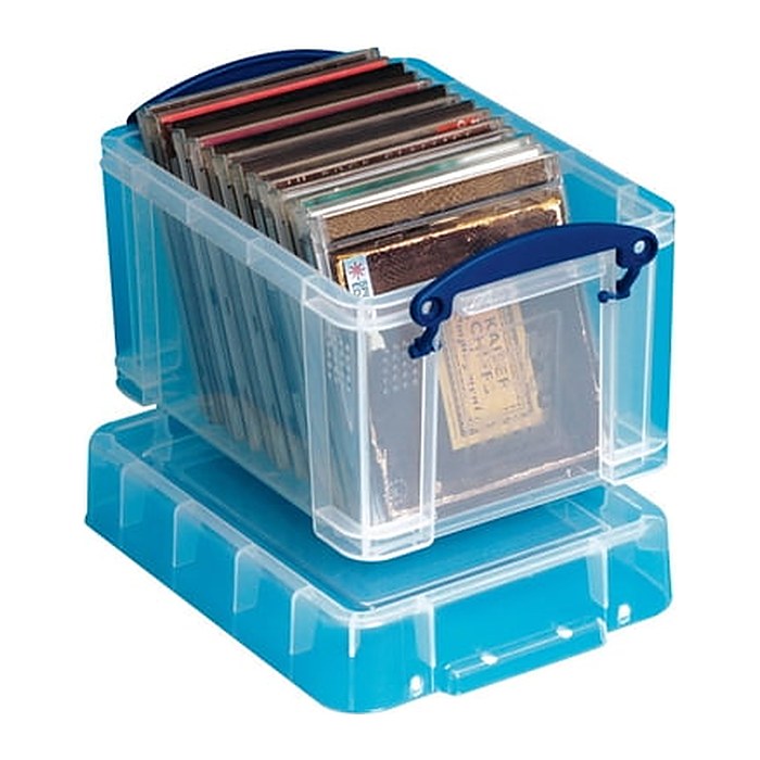 Really Useful Box Aufbewahrungsbox 3,0 l transparent 24,5 x 18,0 x 16,0 cm, 1 St.
