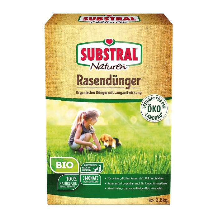 SUBSTRAL® Naturen® BIO Rasendünger 2,8 kg