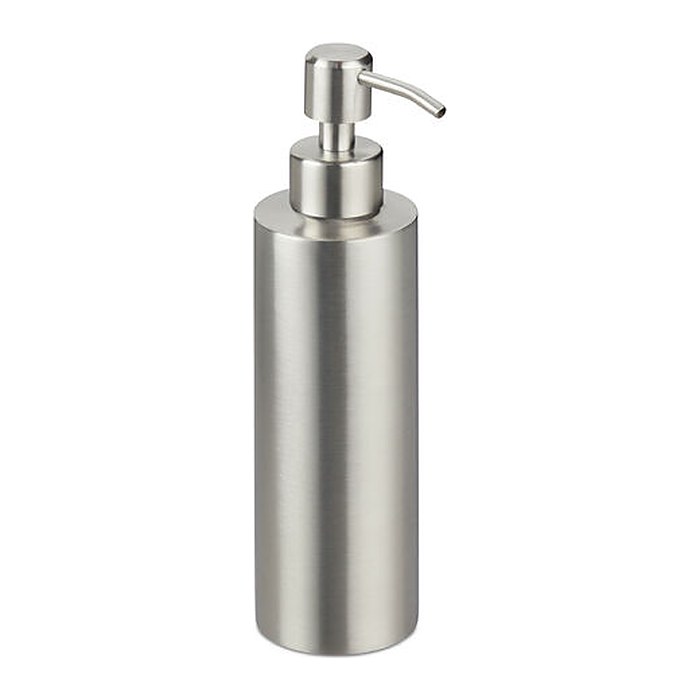 relaxdays Seifenspender 10031055_0 silber Edelstahl 300,0 ml, 1 St.