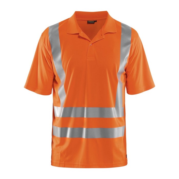BLAKLÄDER® unisex Warnschutz Shirt 3391 orange Größe 2XL, 1 St.