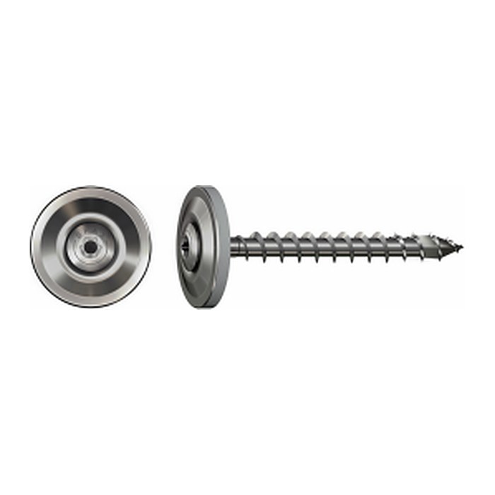 SPAX® Spenglerschrauben T20 Linsensenkkopf A2 4577000450556 4,5 mm x 55 mm, 70 St.