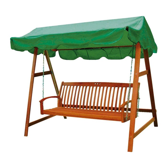 Garden Pleasure Hollywoodschaukel MIAMI braun Holz