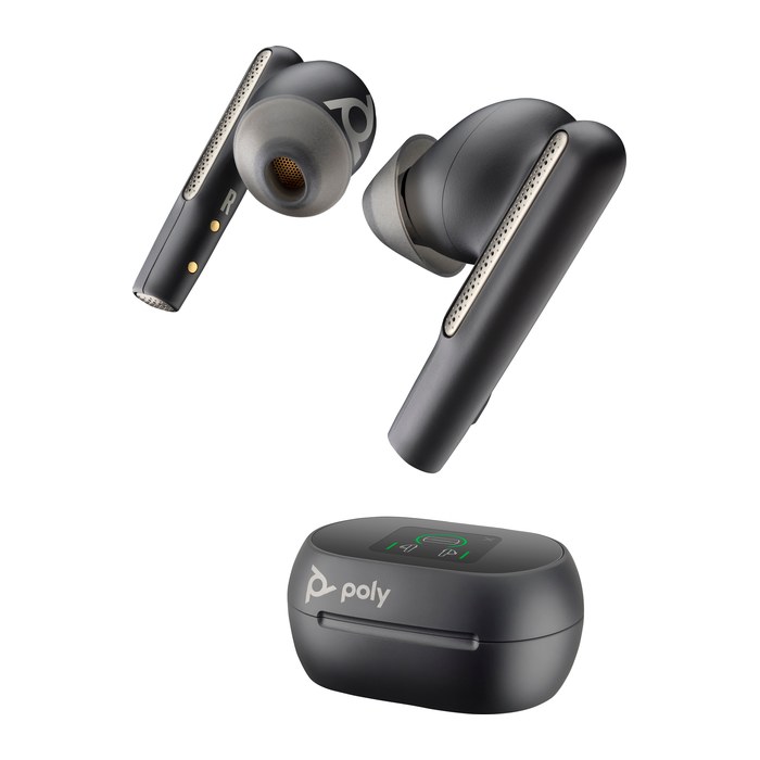 poly Voyager Free 60+ In-Ear-Kopfhörer schwarz