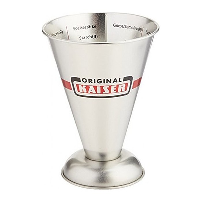 KAISER Messbecher silber
