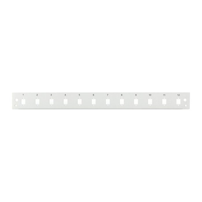 DIGITUS LWL Spleißbox Frontblende 1HE 12xLC DX schnellversch
