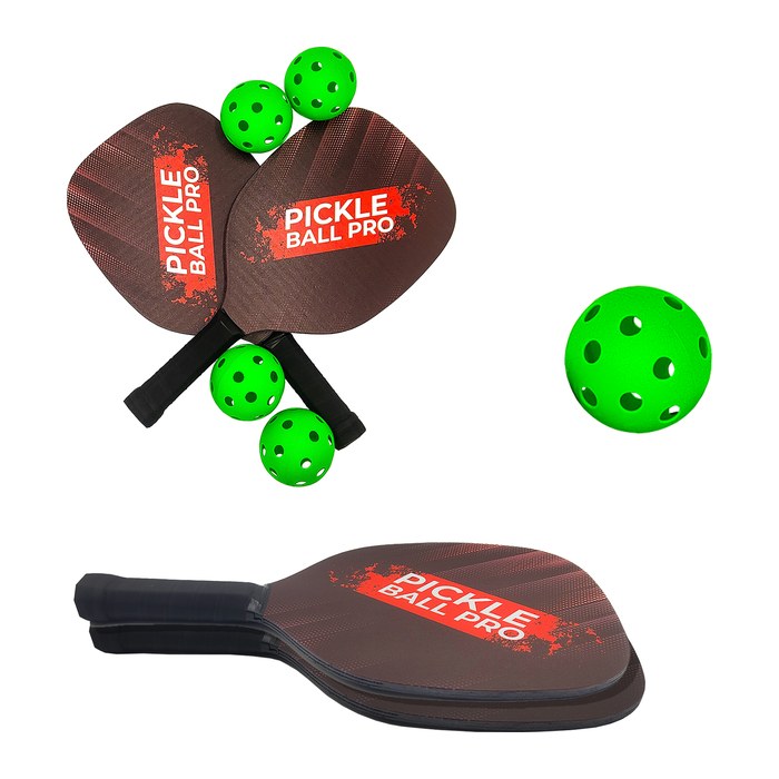 Mad Monkey - Pickleball Schläger Set mit Bällen