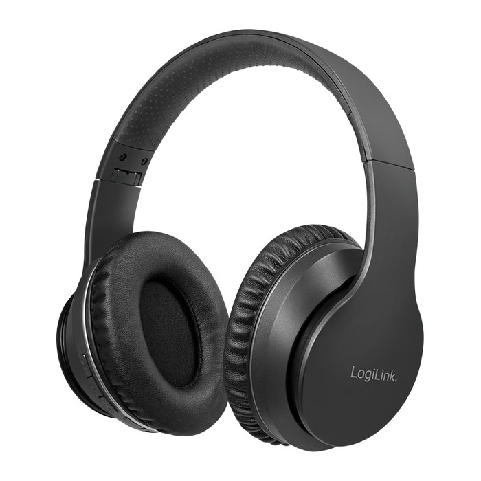 Logilink Bluetooth Headset,Active-Noice-Cancelling,V5.0,schw