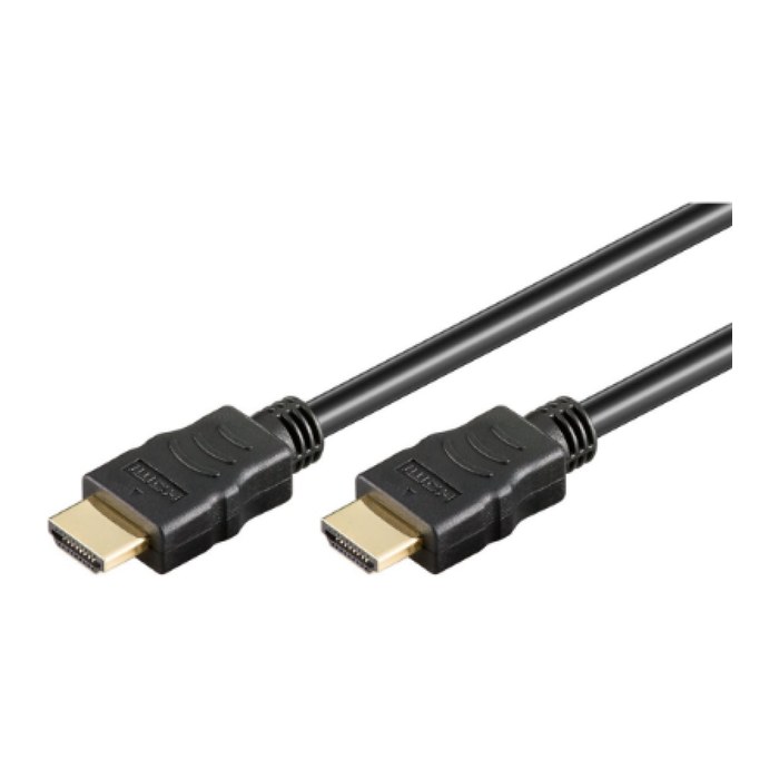 goobay HDMI 2.0 HDMI-Kabel 10,2 Gbit/s 10,0 m schwarz, 1 St.