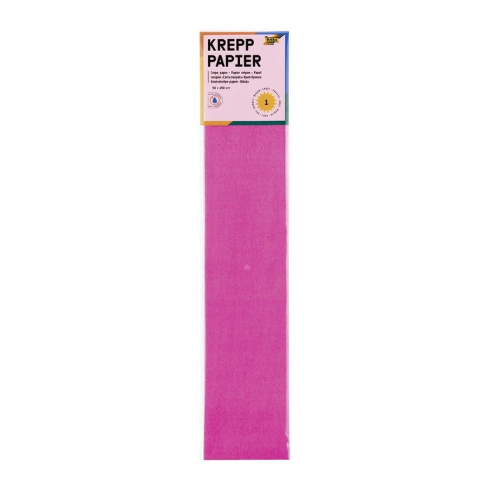 folia Krepppapier in Lagen pink 32 g/qm 1 St.