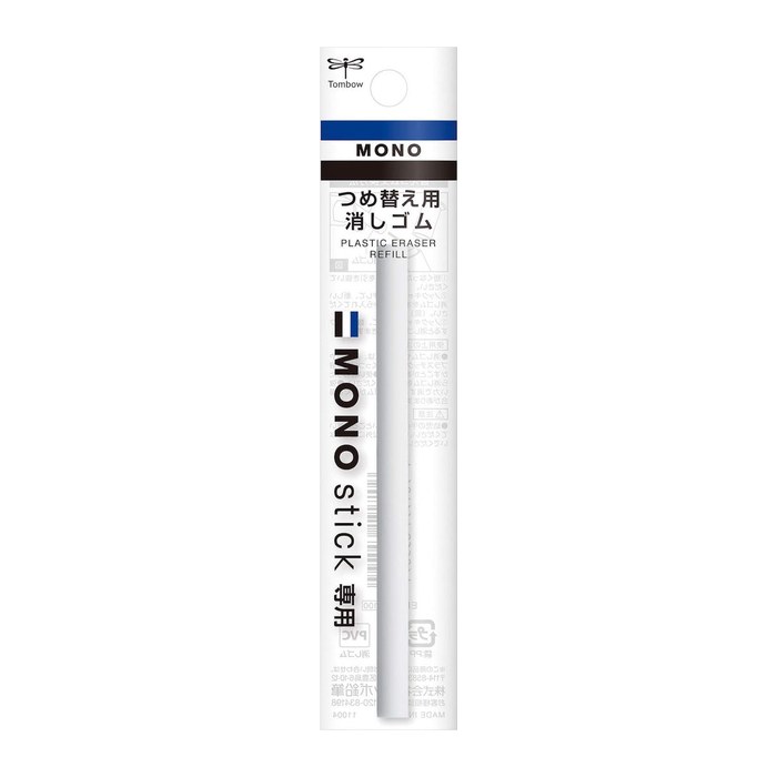 Tombow Radiergummi für Radierstift MONO eraser weiß, 1 St.