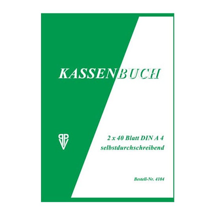 Kassenabrechnung Formularbuch 4104, 1 St.
