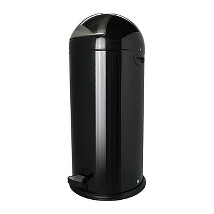 helit "the step dome" Mülleimer 52,0 l schwarz, 1 St.