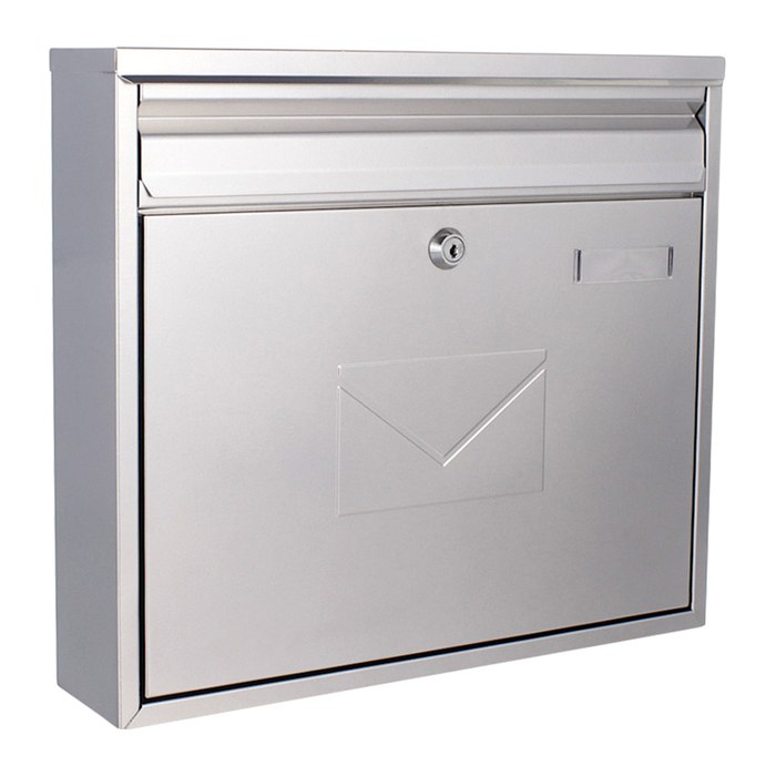 ROTTNER Briefkasten Teramo T04779 silber